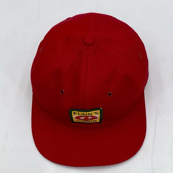 Vintage K-Brand Funk's G Hybrid Snapback Trucker Hat Red USA Made (H23) - Picture 5 of 10